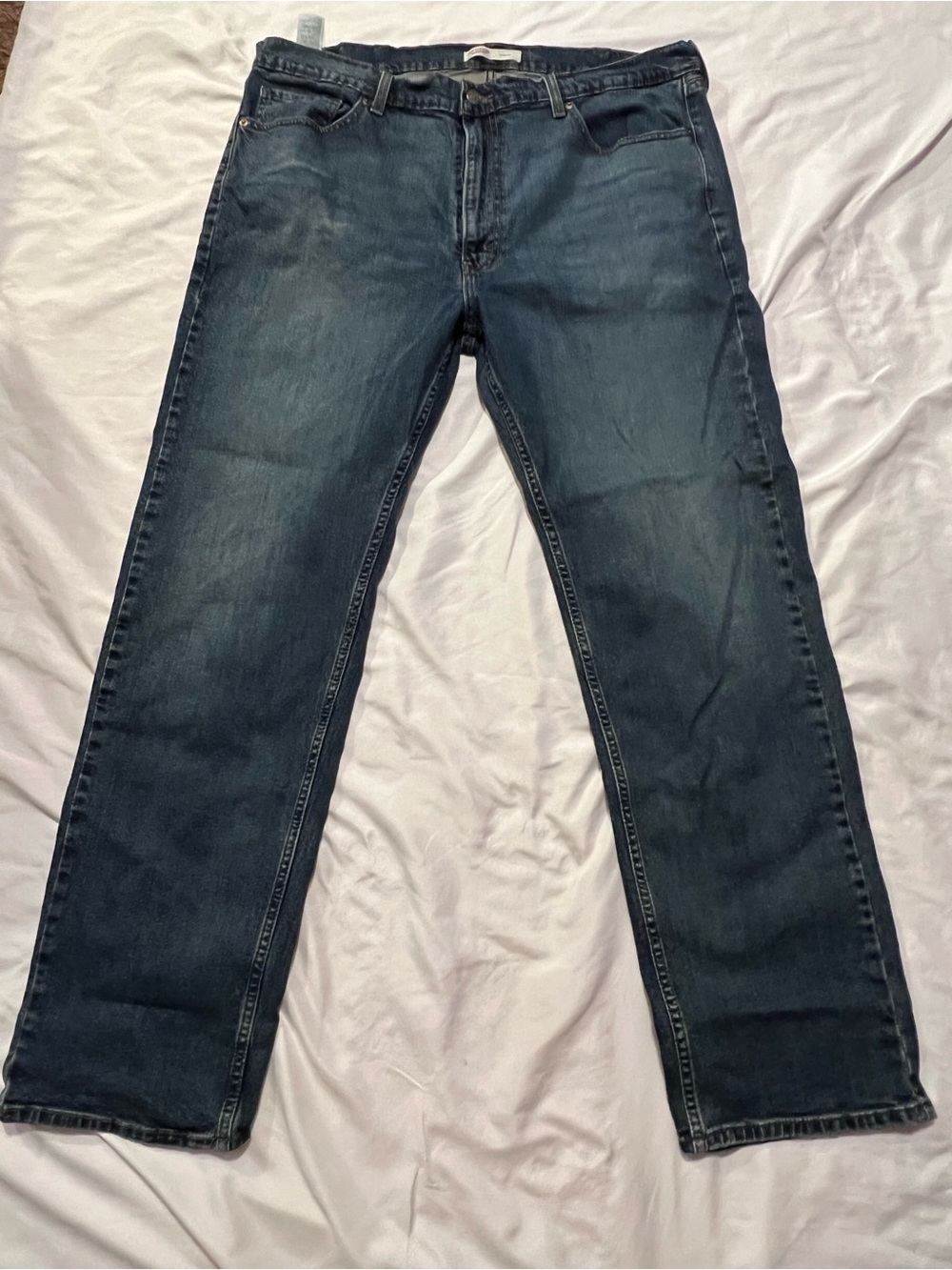 Levi's Men's Dark Blue Straight Jeans